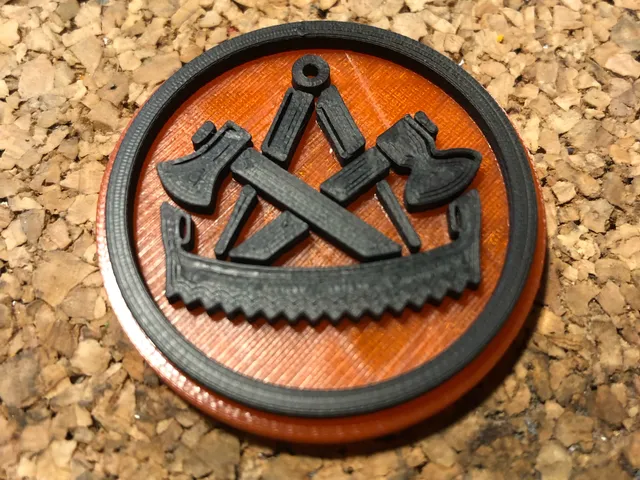 Zunftzeichen Zimmerer Carpenter