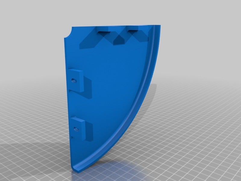 Miniatura 2 do modelo 3D Simple Corner Shelf