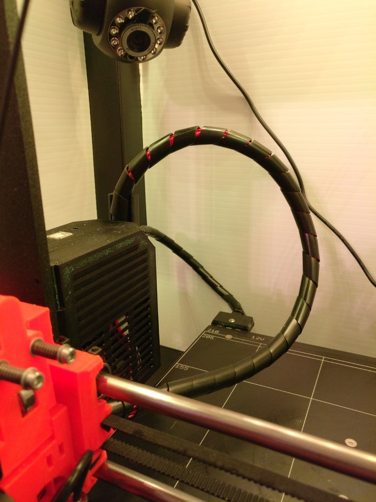 Miniatura 3 do modelo 3D Cable Support for Prusa i3 MK2