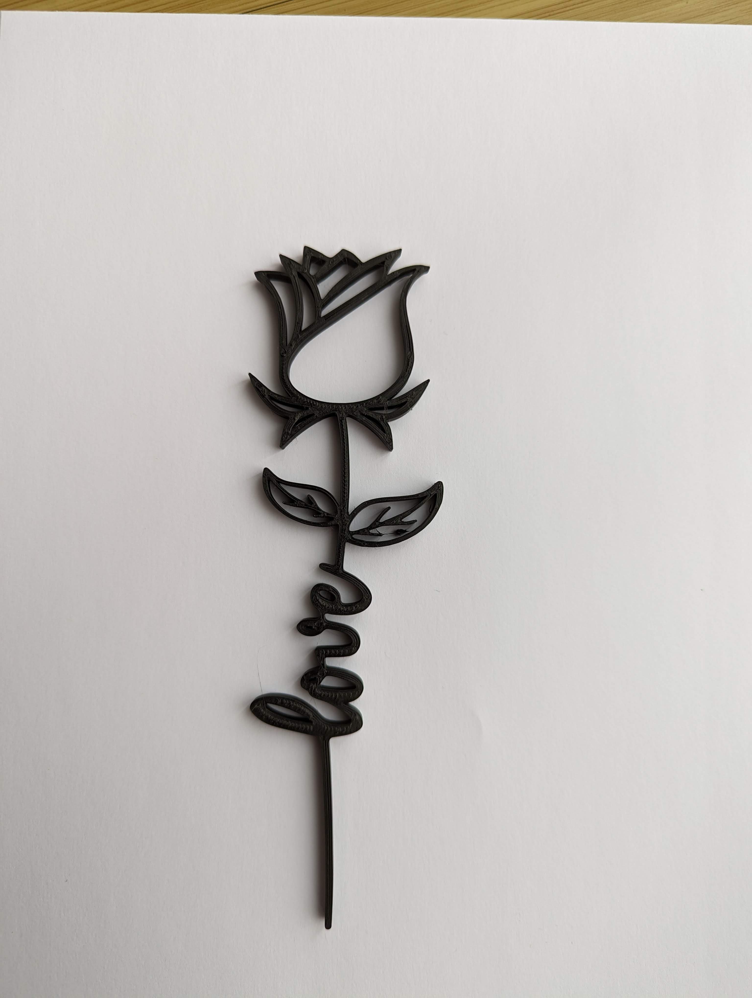 Rose 3D model thumbnail