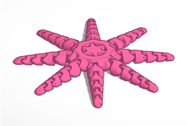 Articulated Octopus(With no head)