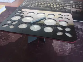 Makeup Brush Holder with Lid by Blake Nguyen