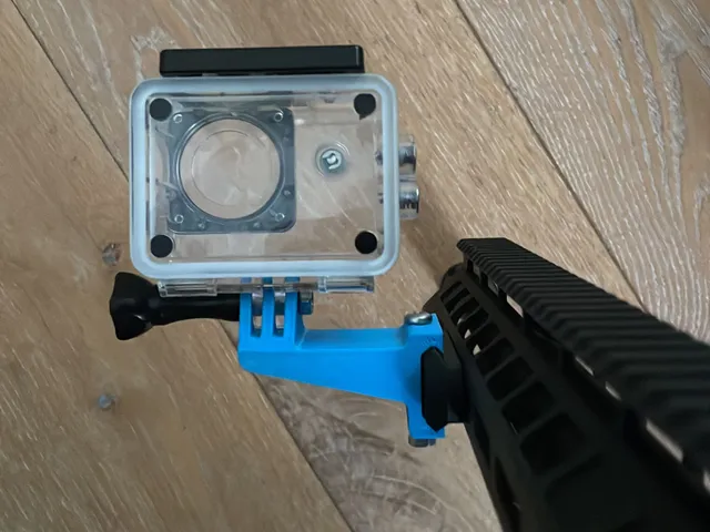 GoPro-Halter für Airsoft-Rail
