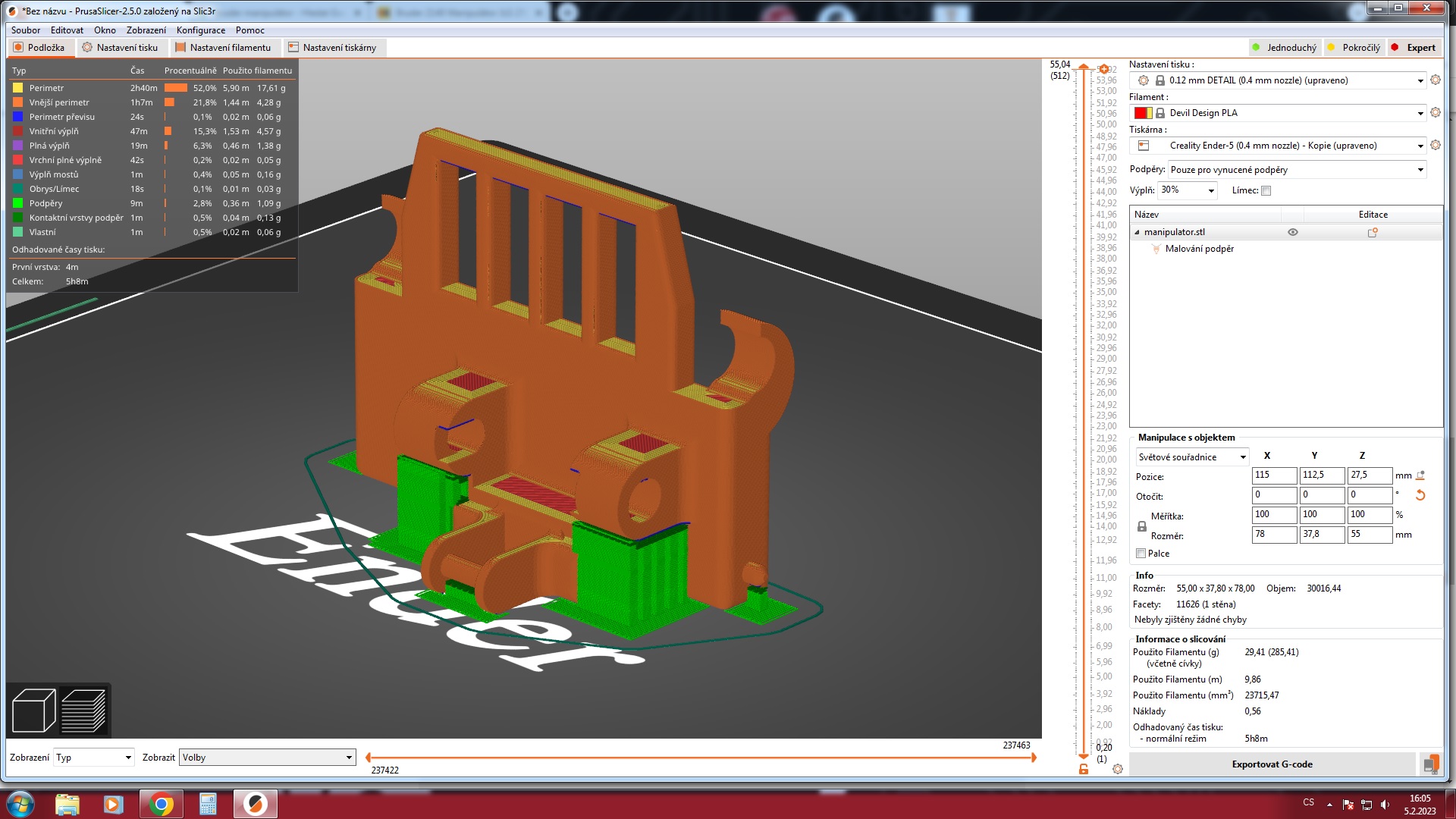 Manipulátor JLG by David Daniel | Download free STL model | Printables.com