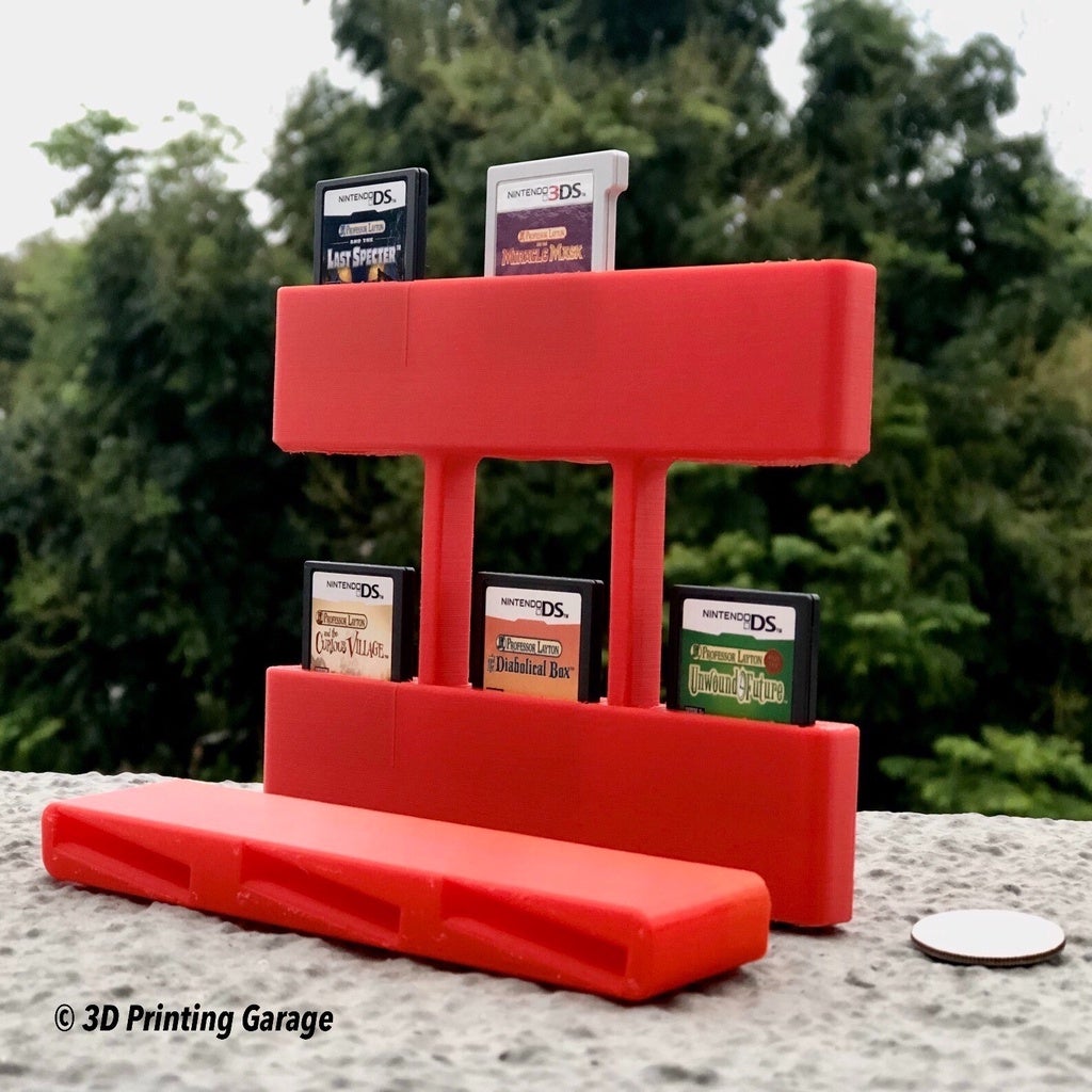 Cartridge for 3DS Games / DS Games Version2 by Elsa Download free STL model