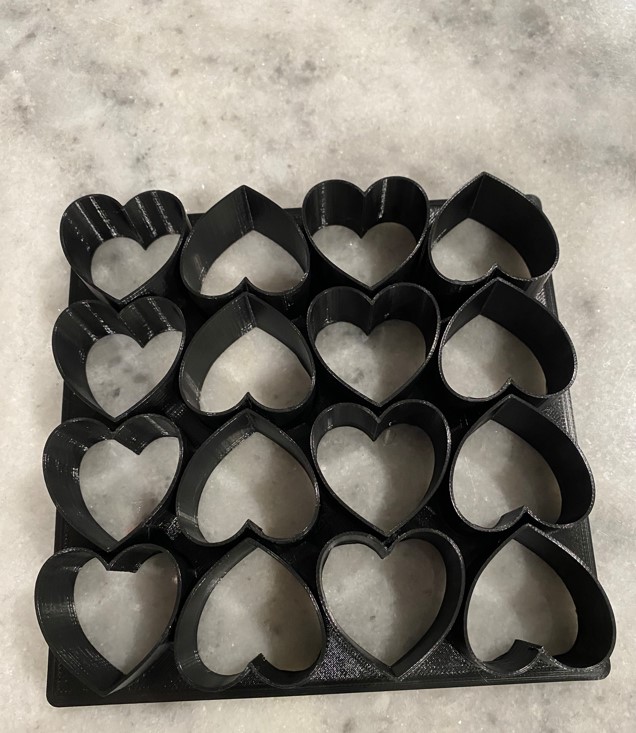 Valentine's Day Cookie Cutters by 9cb Download free STL model