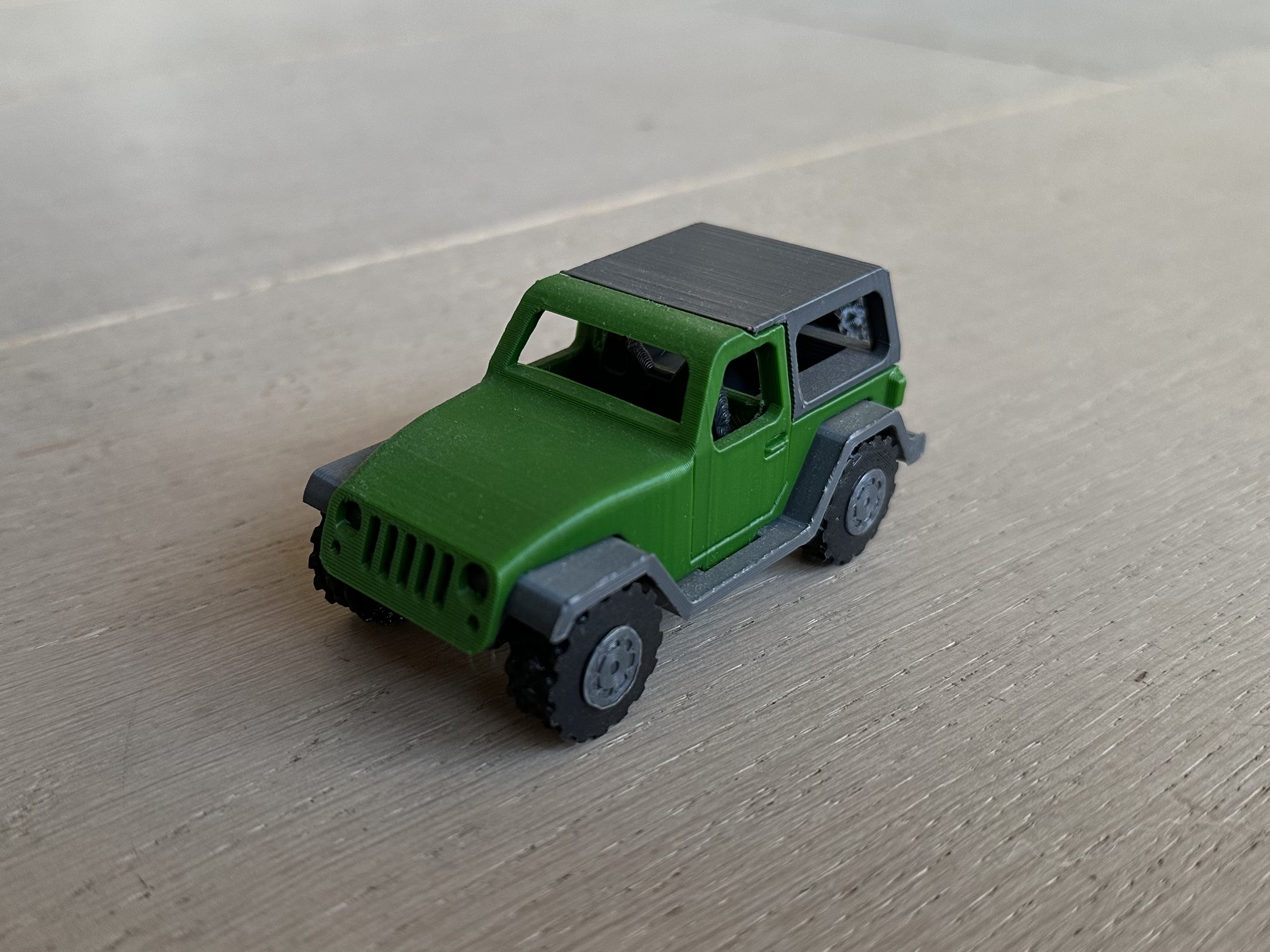 Jeep Wrangler - Working Toy Car