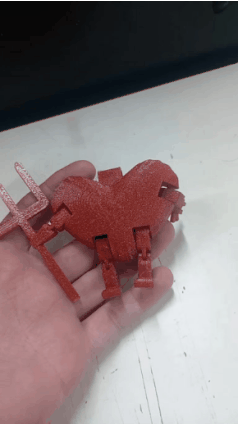 Miniatura 2 do modelo 3D Devil heart