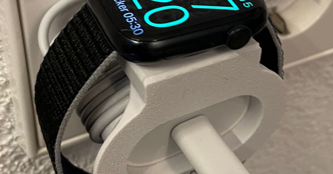 Apple Watch Wall Charger by bullitt168 Download free STL model