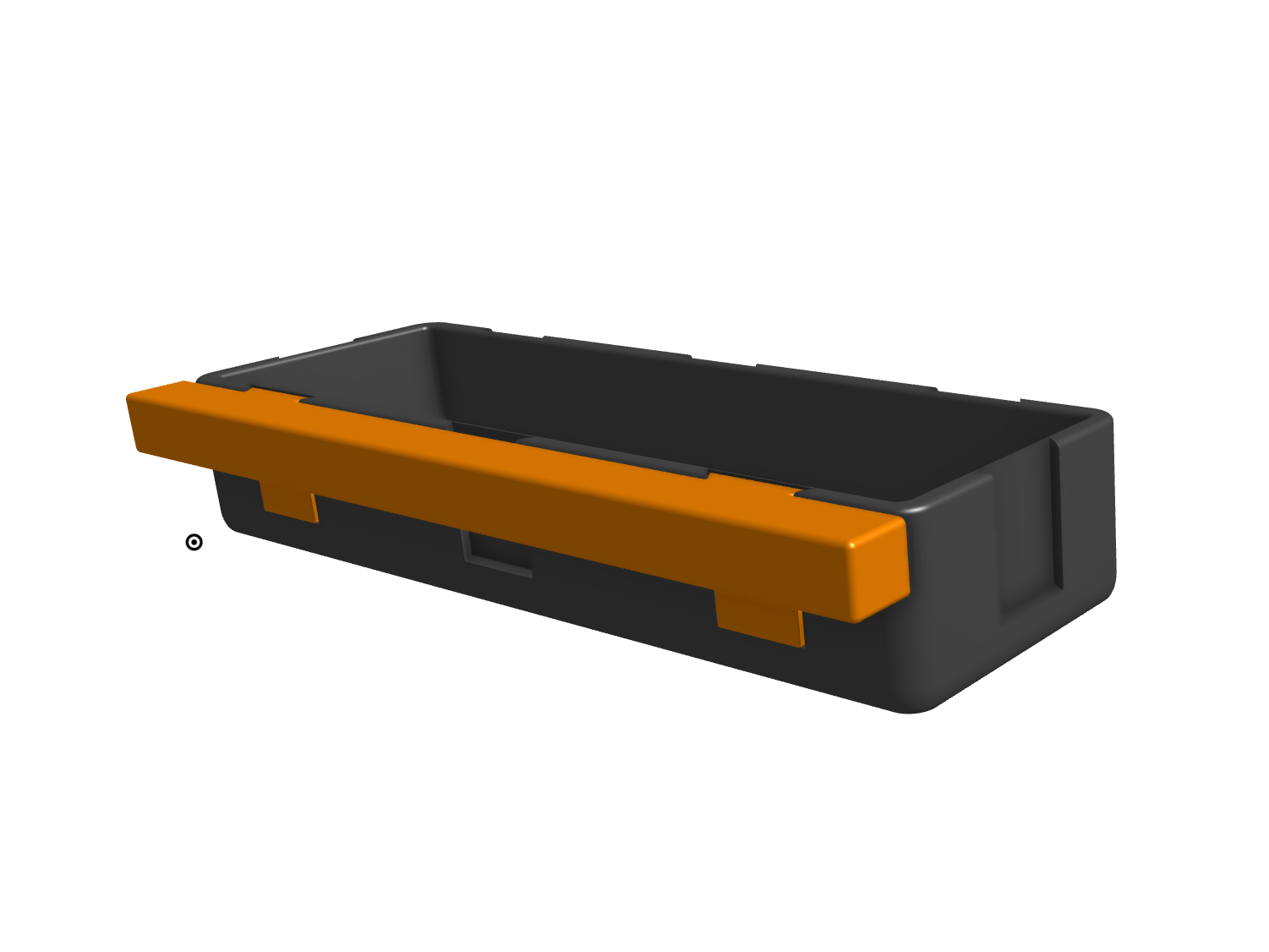 Configurable Handle for Catch-All Trays / Desk Organiser