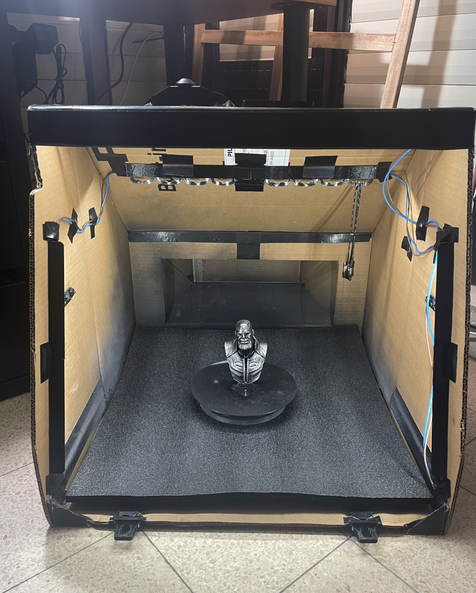 Paint booth - cardboard set