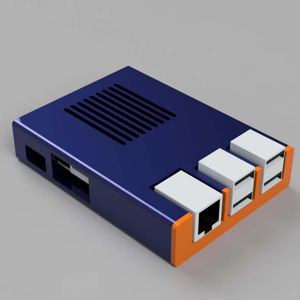 Miniatura 5 do modelo 3D Raspberry Pi 3B+ Sleeve