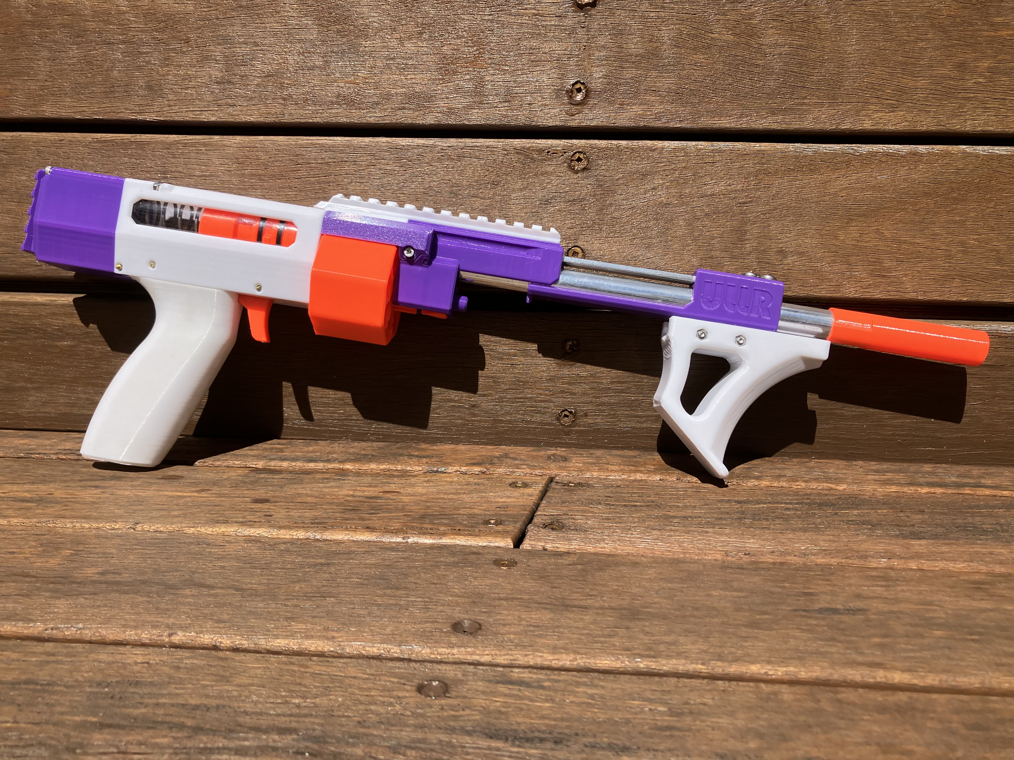 Ullr- Pump Action 3d Printed Nerf Revolver
