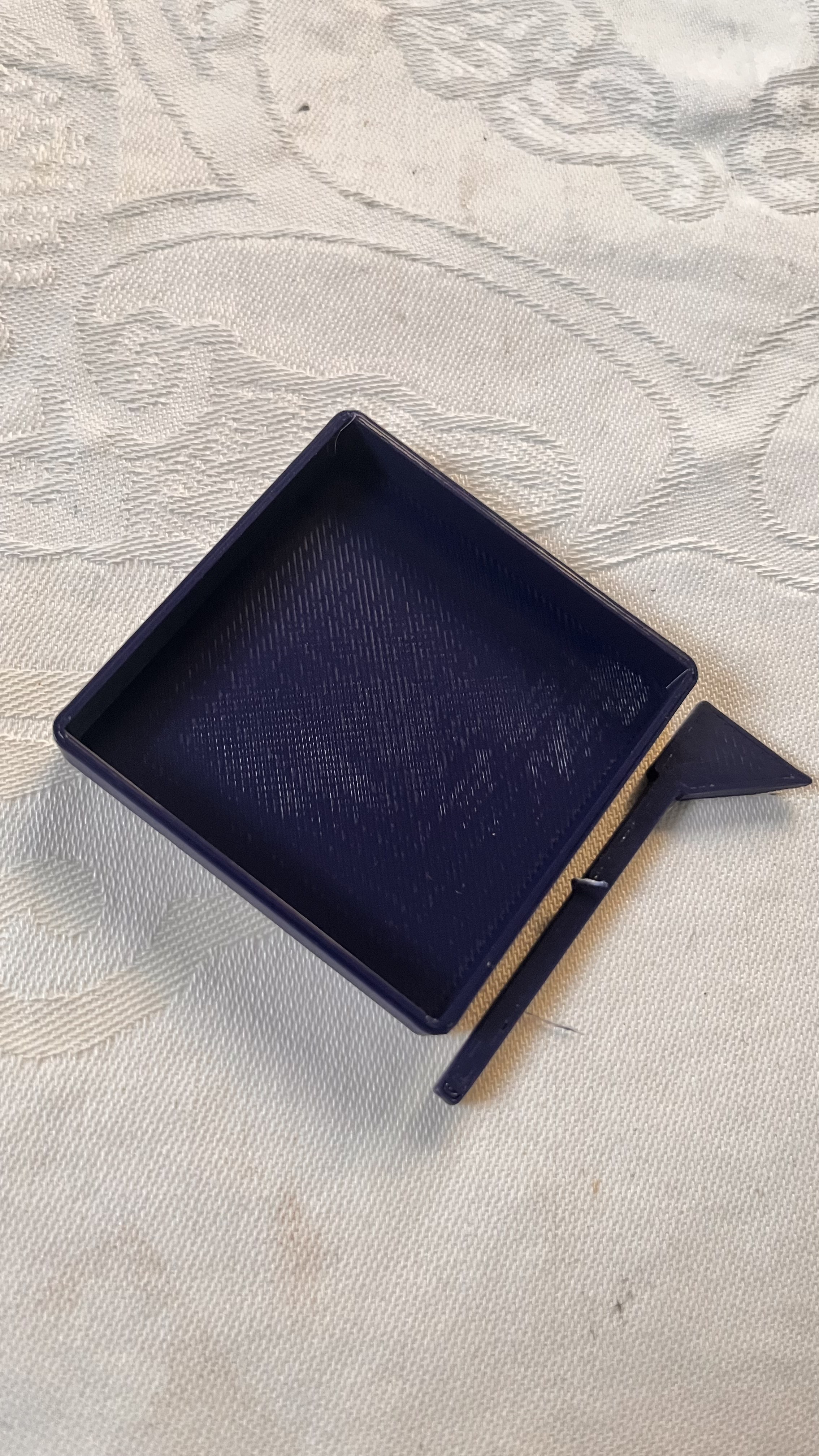 2 component adhesive mix tray