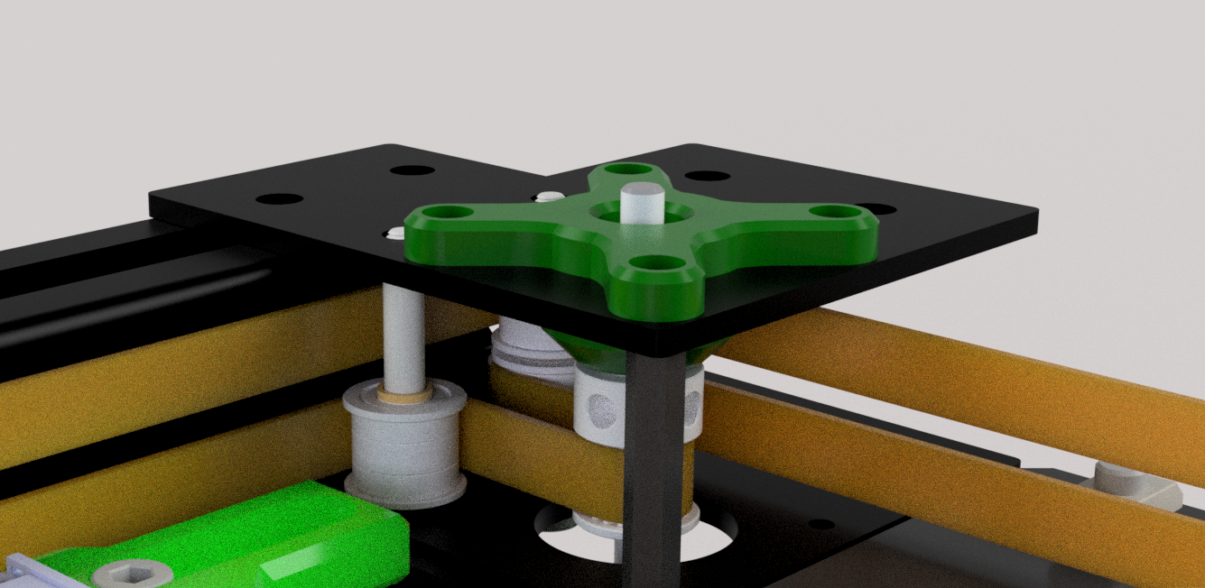 VCore Rear XY Bearing Mounts (M3 & M5)