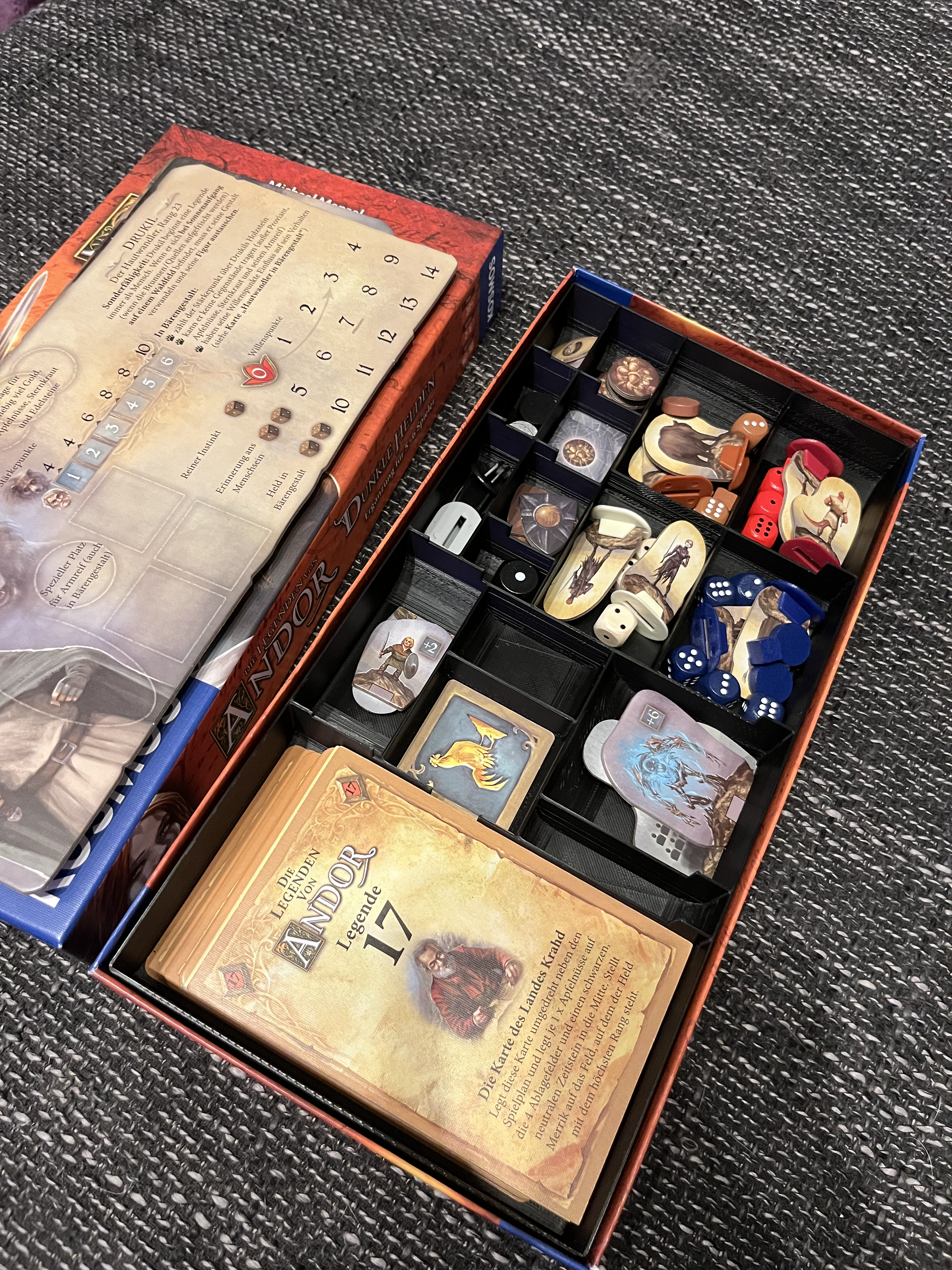 Legends of Andor Addon Inlay