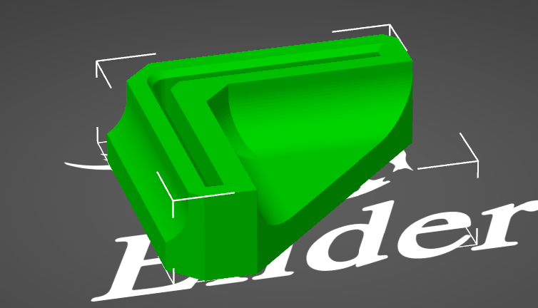 Miniatura 2 do modelo 3D Makerbot replicator 2 foot