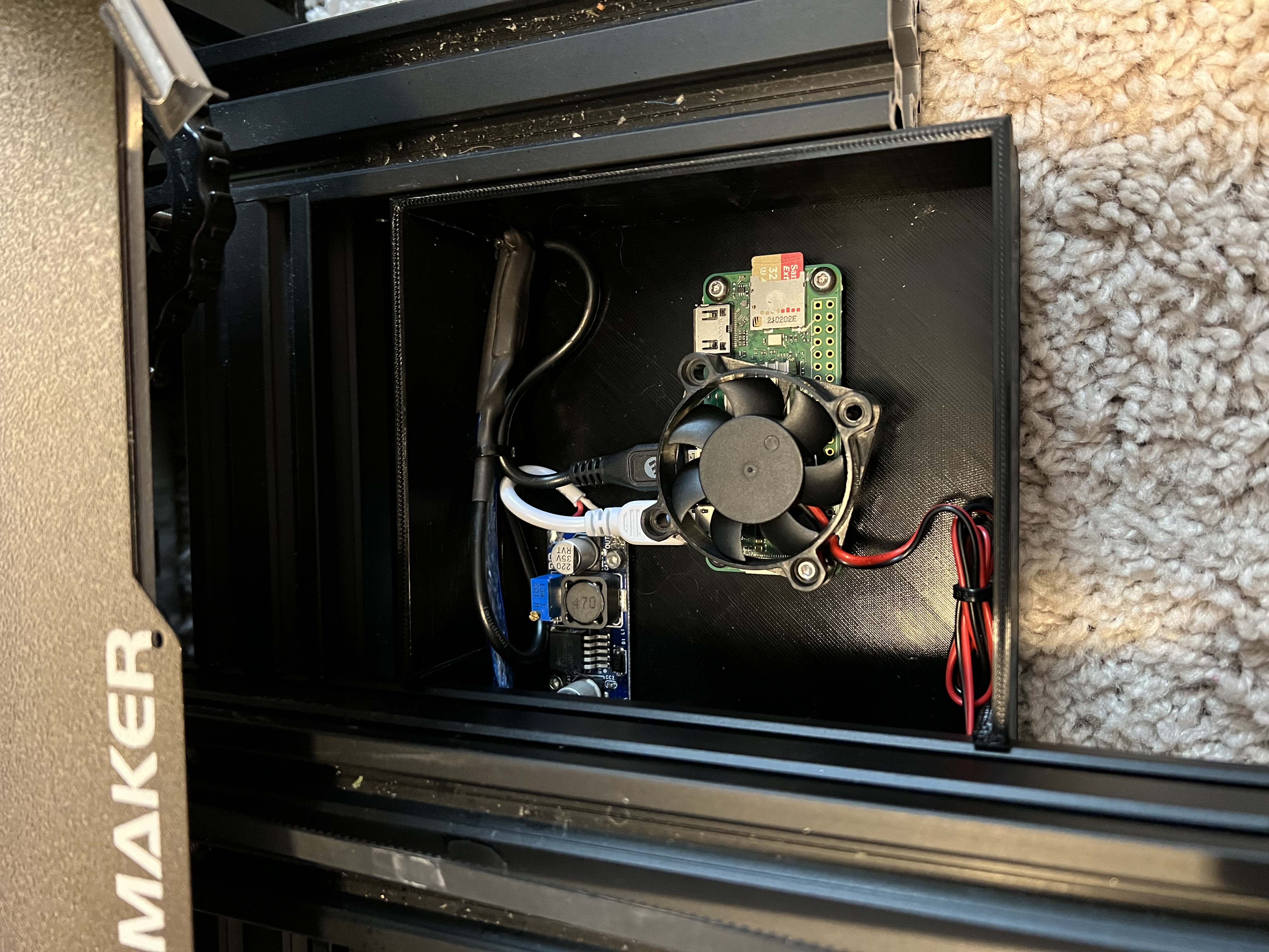 Ender 3 Max modified Electronics Box