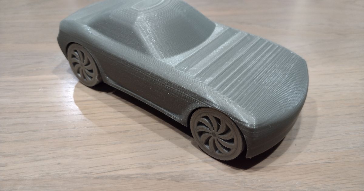 Toy Sports car by Thijs | Download free STL model | Printables.com