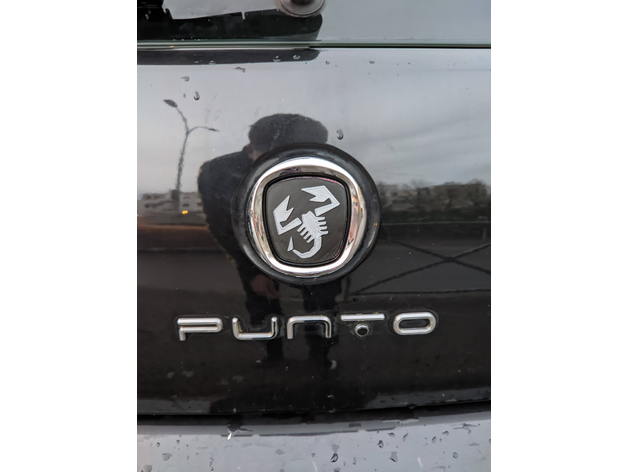 Fiat punto evo Abarth emblem