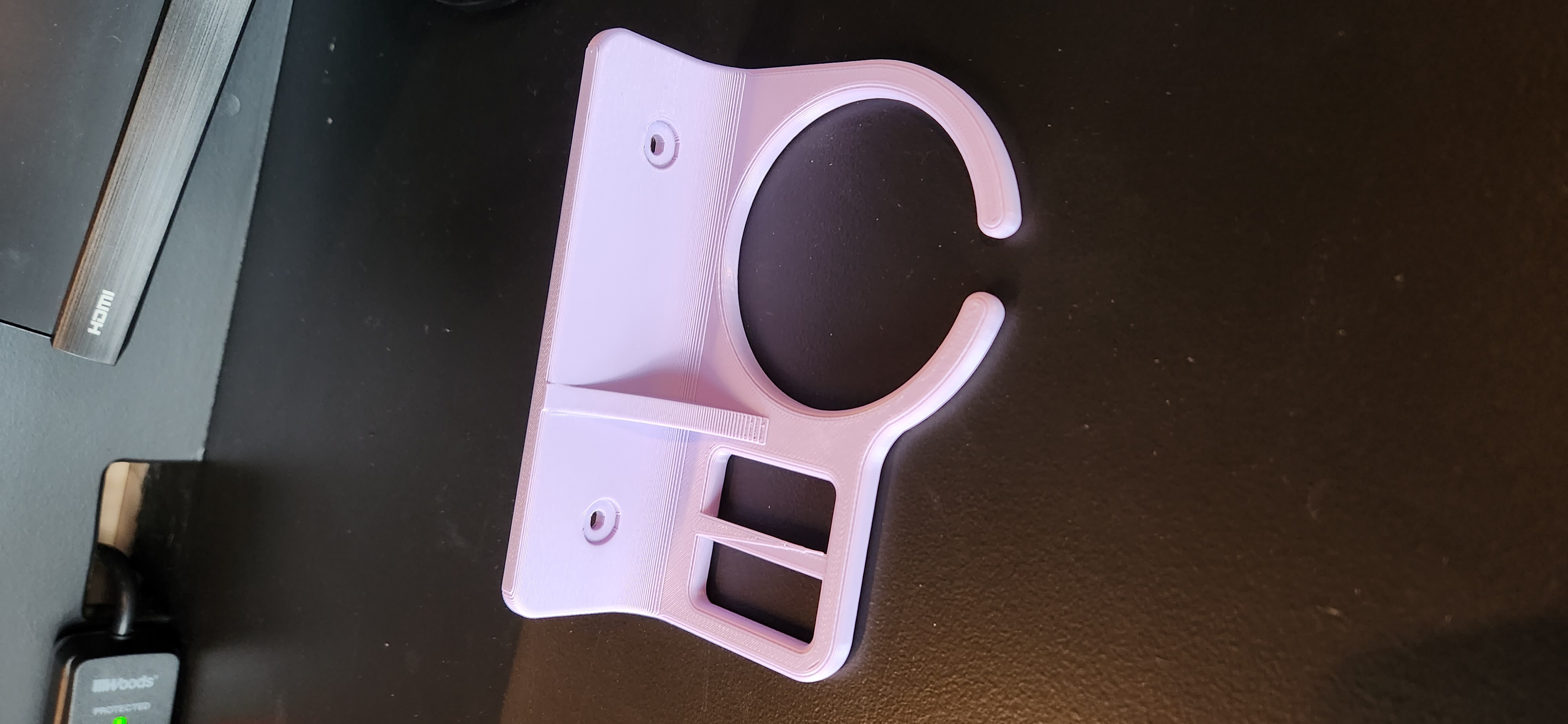 Hair Dryer & Straightener Holder by HannahL Download free STL model