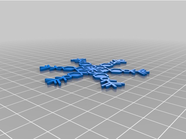 Miniatura 19 do modelo 3D Ready to Print Snowflakes