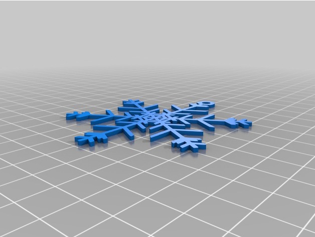 Miniatura 16 do modelo 3D Ready to Print Snowflakes