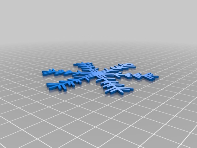 Miniatura 13 do modelo 3D Ready to Print Snowflakes