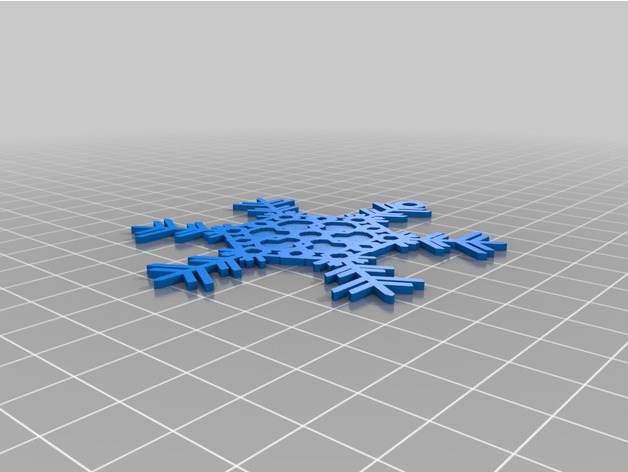Miniatura 11 do modelo 3D Ready to Print Snowflakes