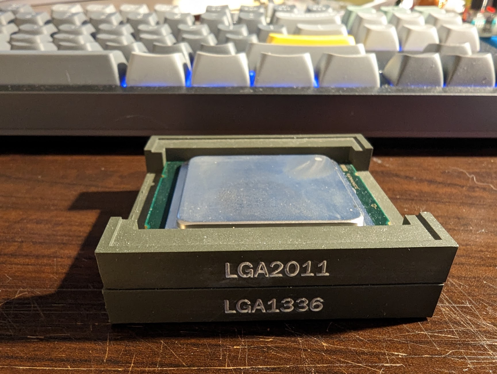 Stackable Intel CPU Holders by bieringm Download free STL model