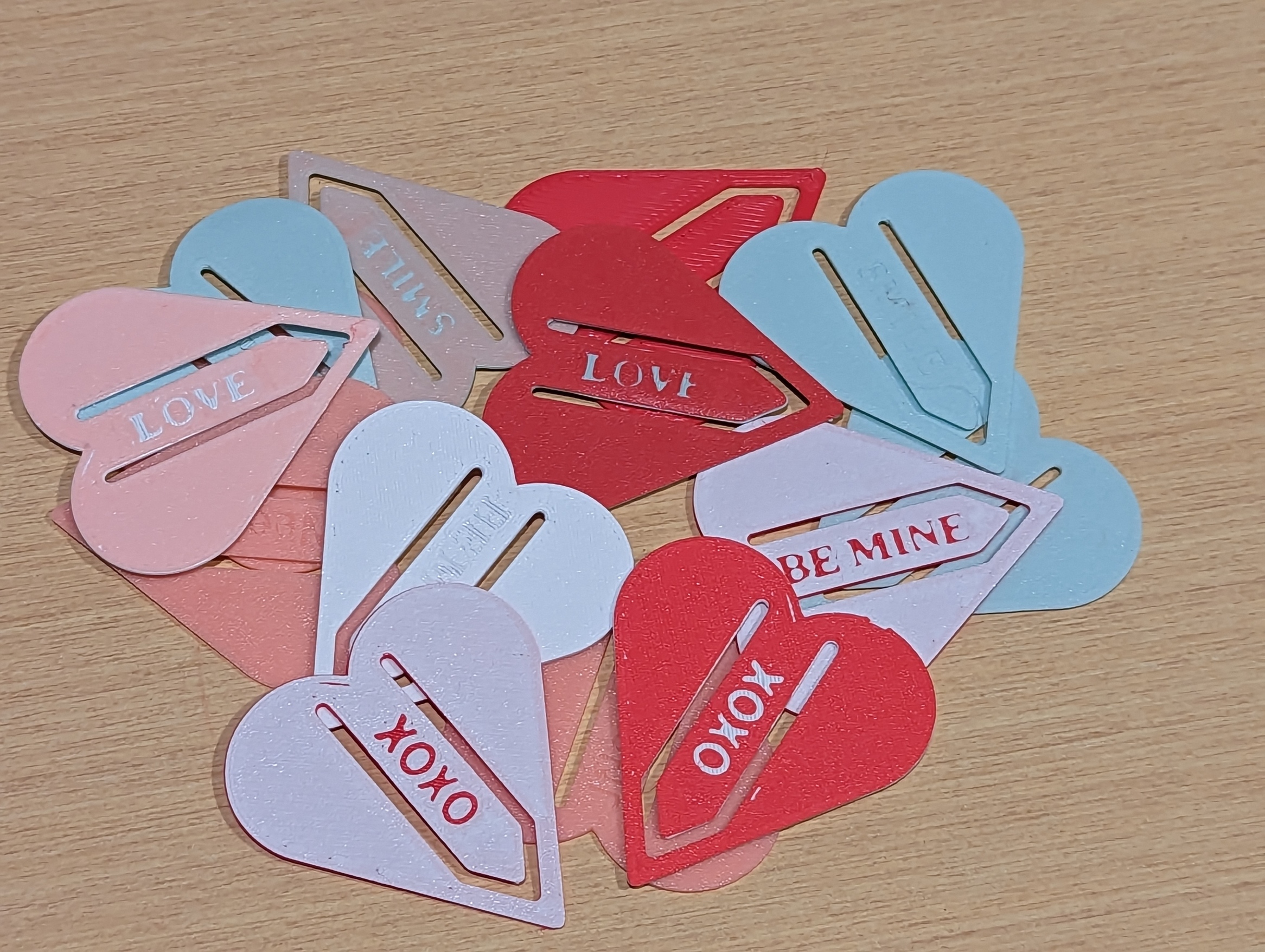 Valentines Bookmarks