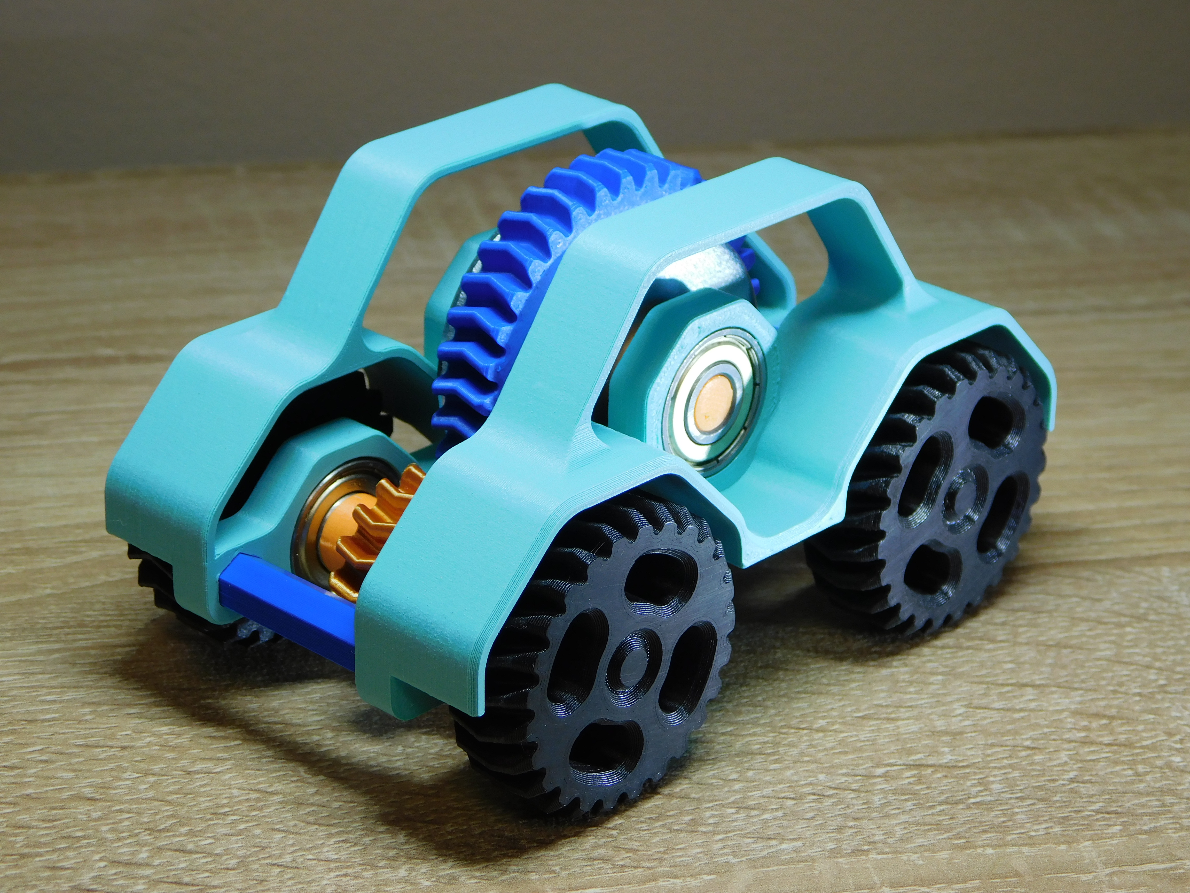 Geared car