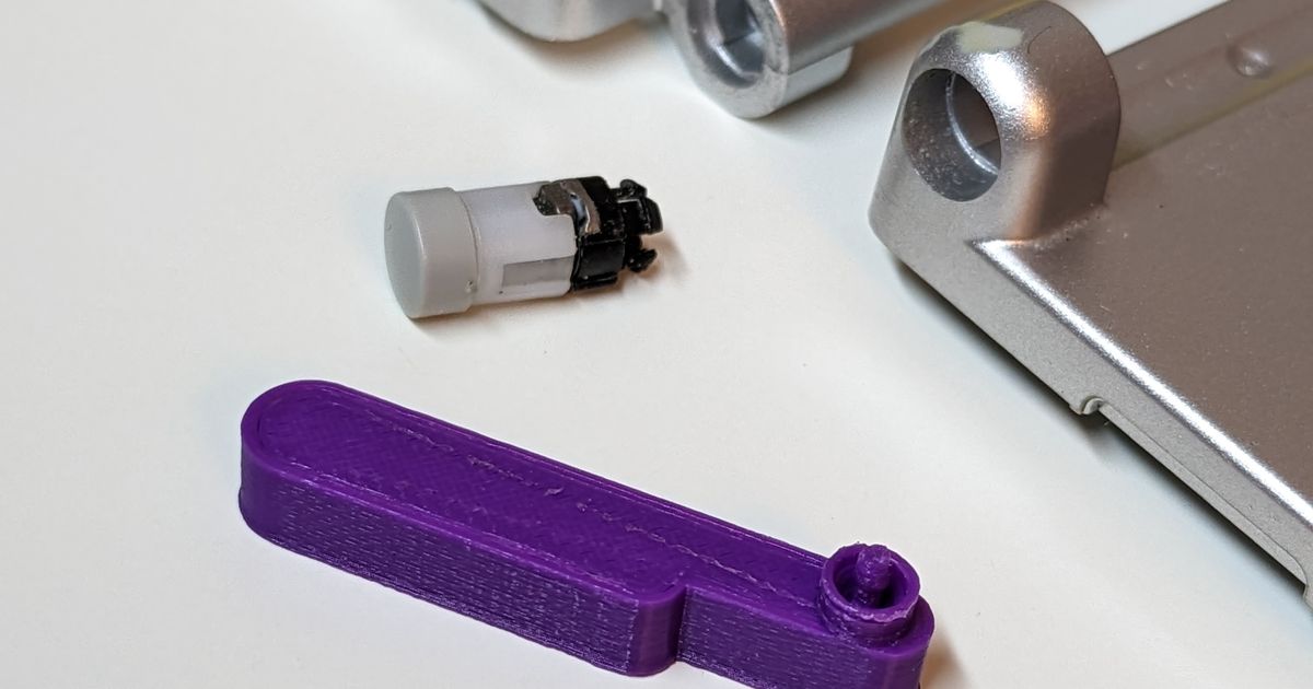 GBA SP hinge removal tool by Joe Bleeps Download free STL model