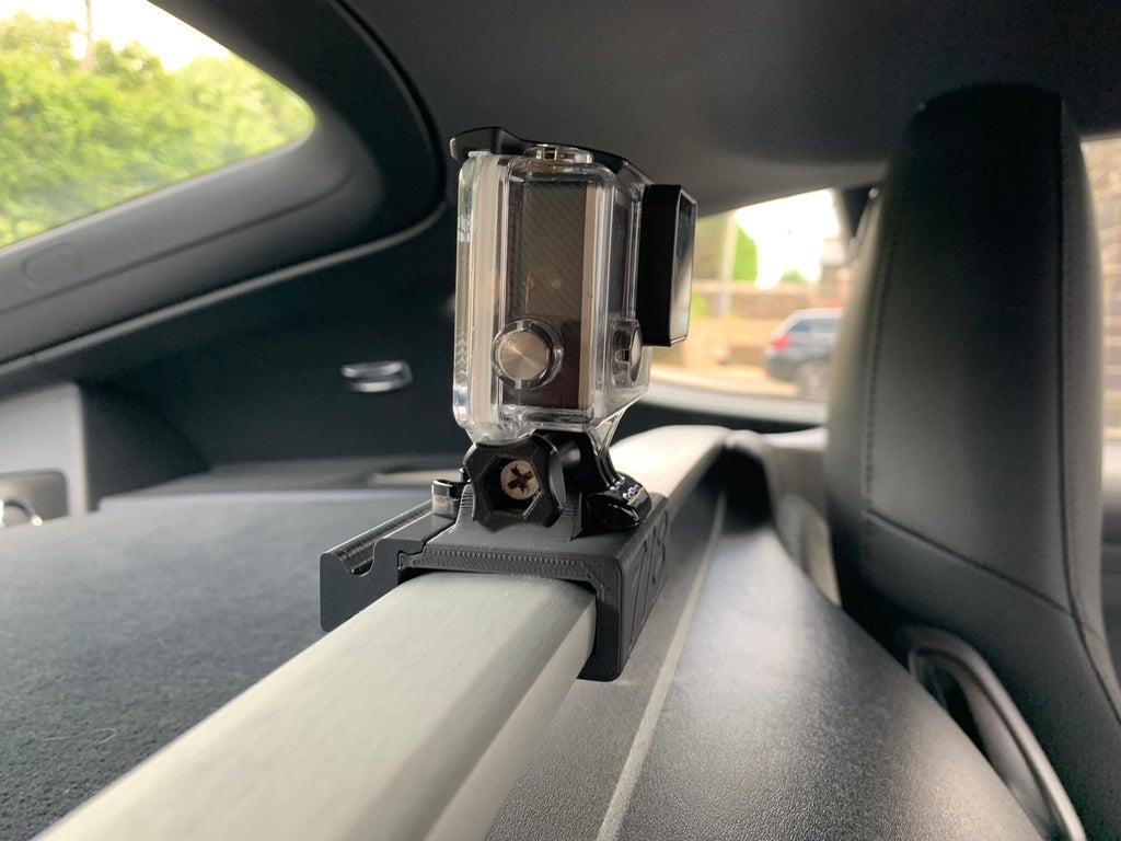 DARKSIDE Front Tow Hook GoPro Mount 2015-2017 Porsche 958.2 Cayenne