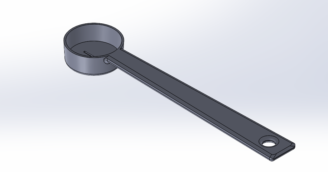 Long handle Tablespoon by Drscotch Download free STL model