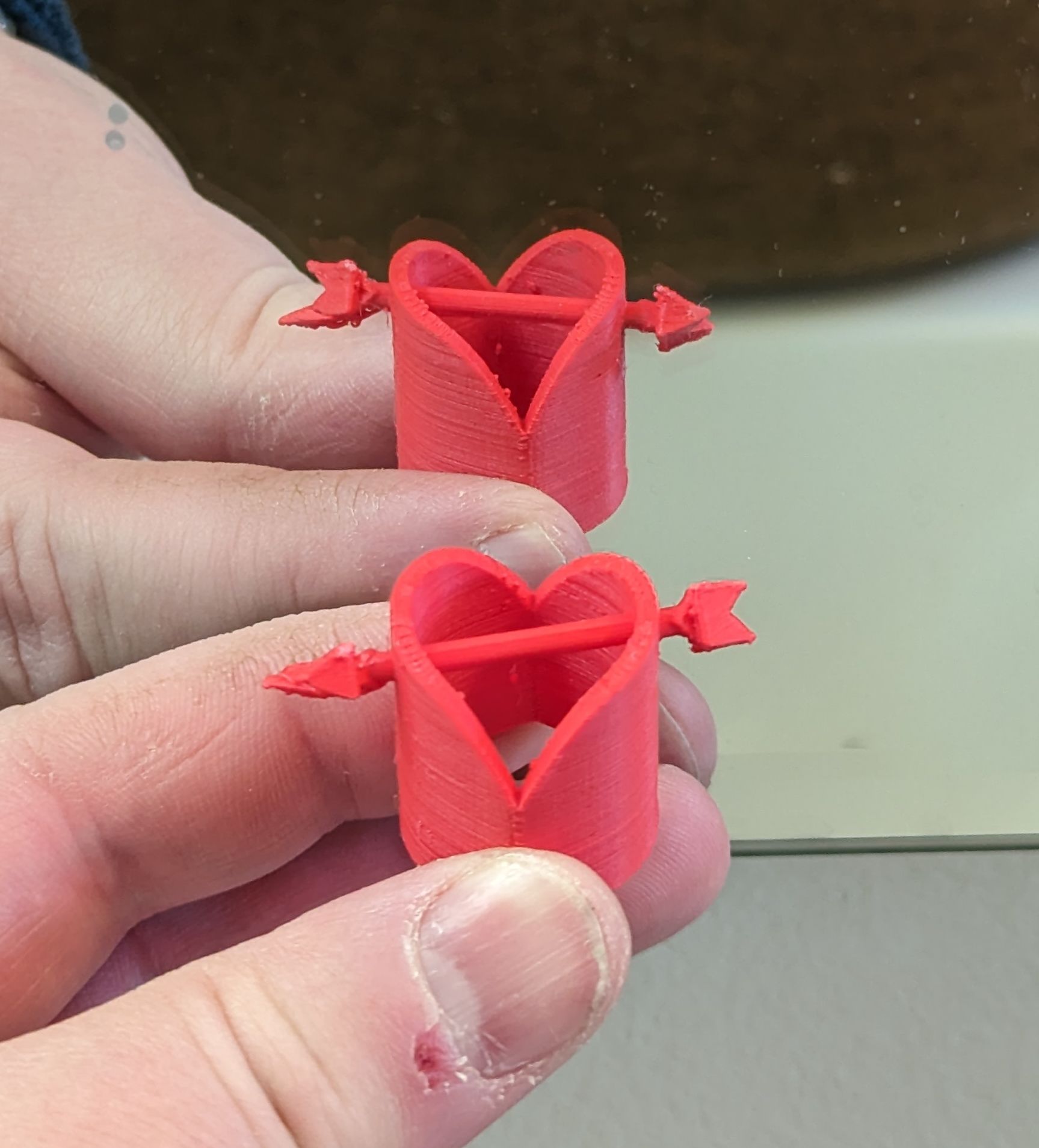 Reversible Cupid Heart