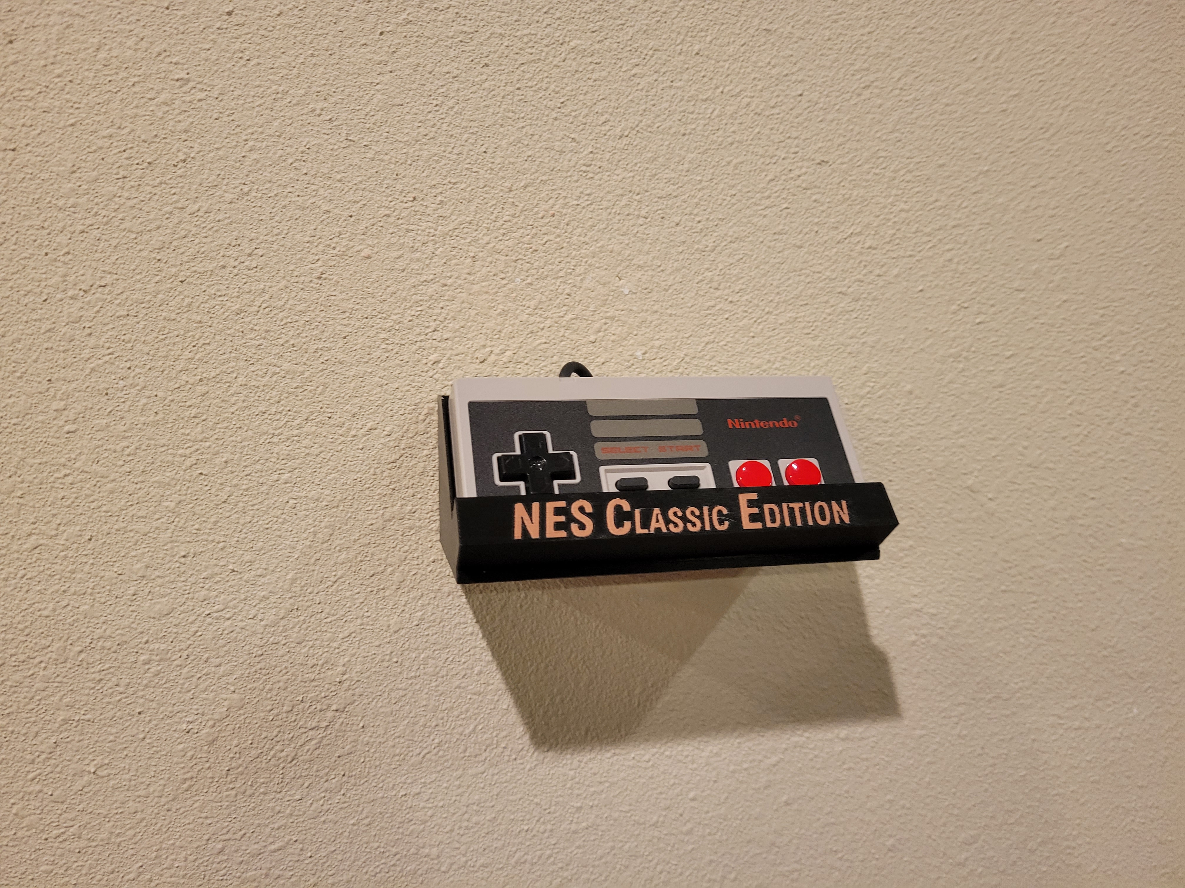 NES Classic Controller Wall Mount v1