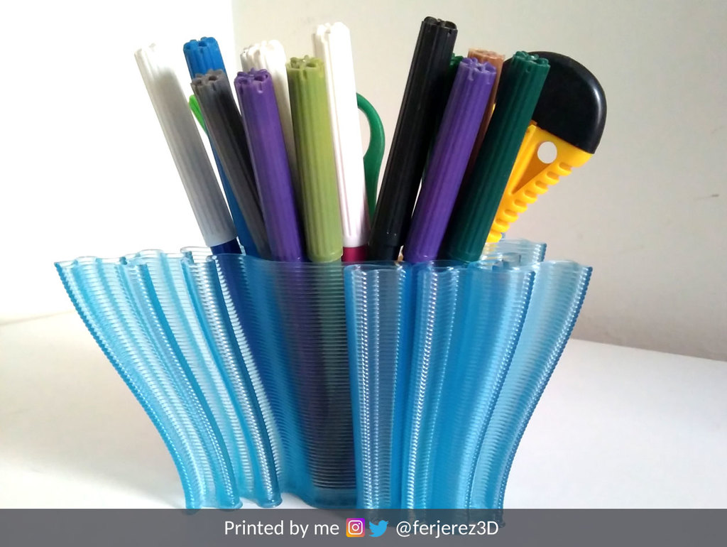 Wavy Penholders Collection (15 files)