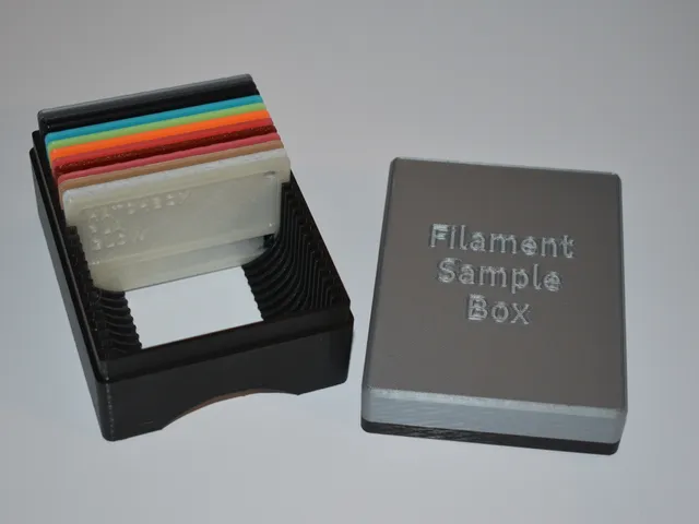 Filament Sample Box for Business Card Size Samples