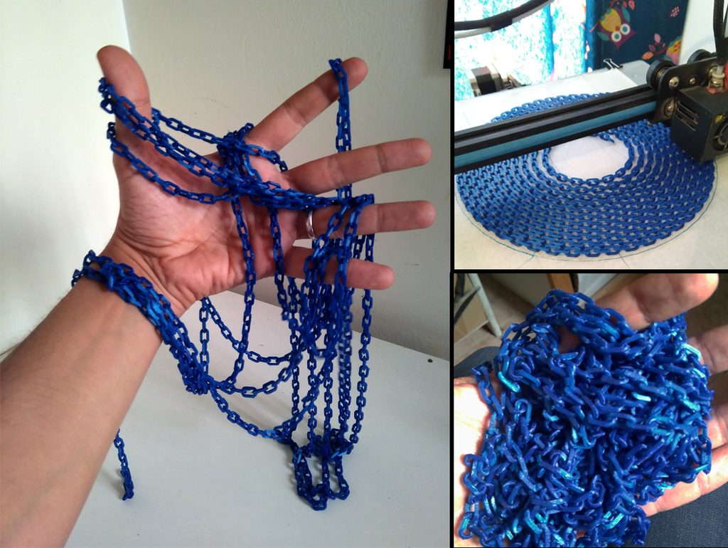 Print in Place Chains (up to 18 meters!!)