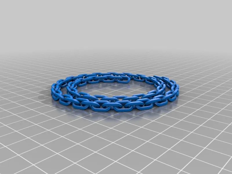 3D Chain - Print in place by 93djen, Download free STL model