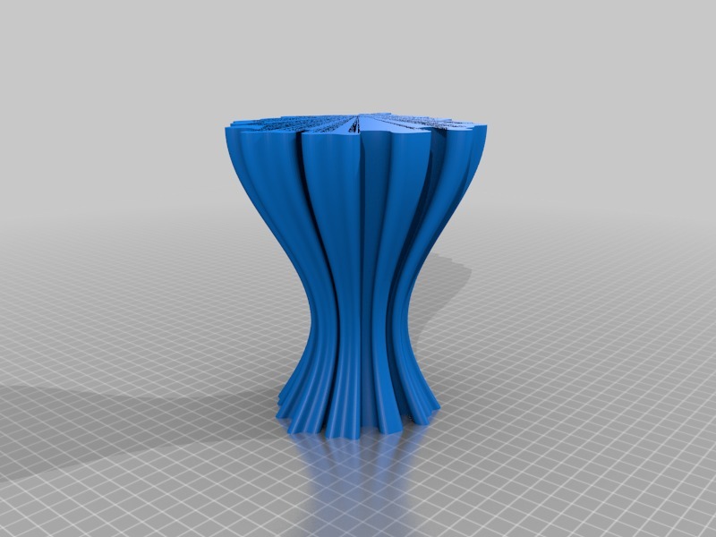 Wavy vase by Fernando Jerez Download free STL model