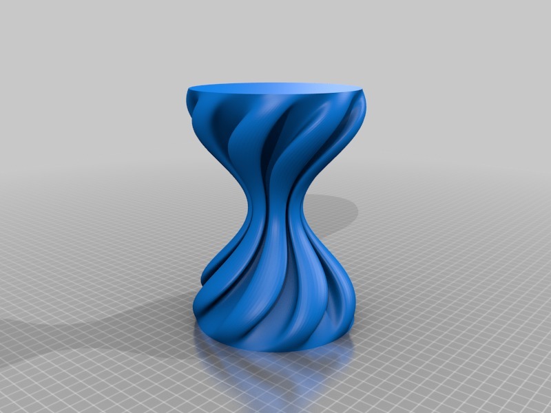 Rippled Vase Factory by Fernando Jerez Download free STL model