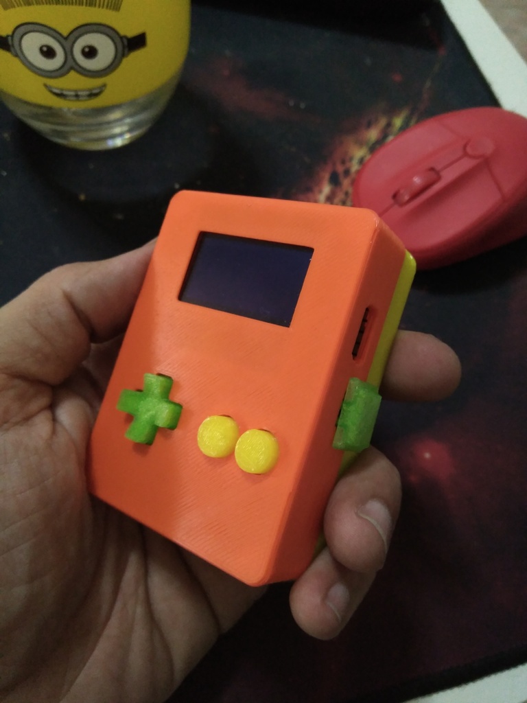 Arduino Handheld Game Console Case by Fernando Jerez | Download free STL  model | Printables.com