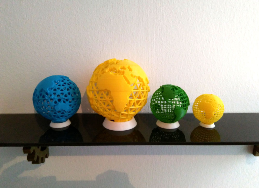 Wired Earth Globe