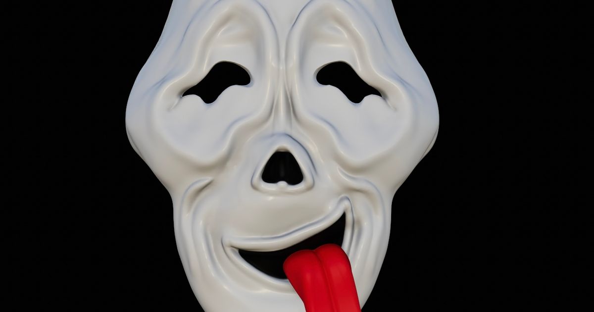 scary movie wazzup mask