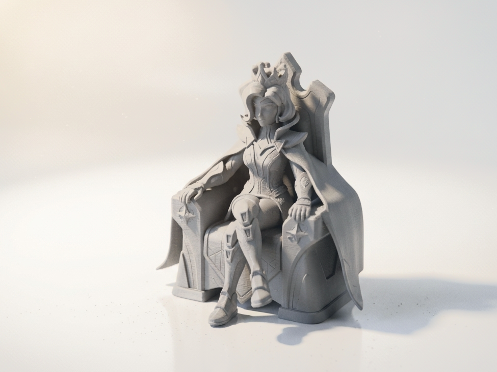 Galactic Queen Figurine Fantasy 3D Printable