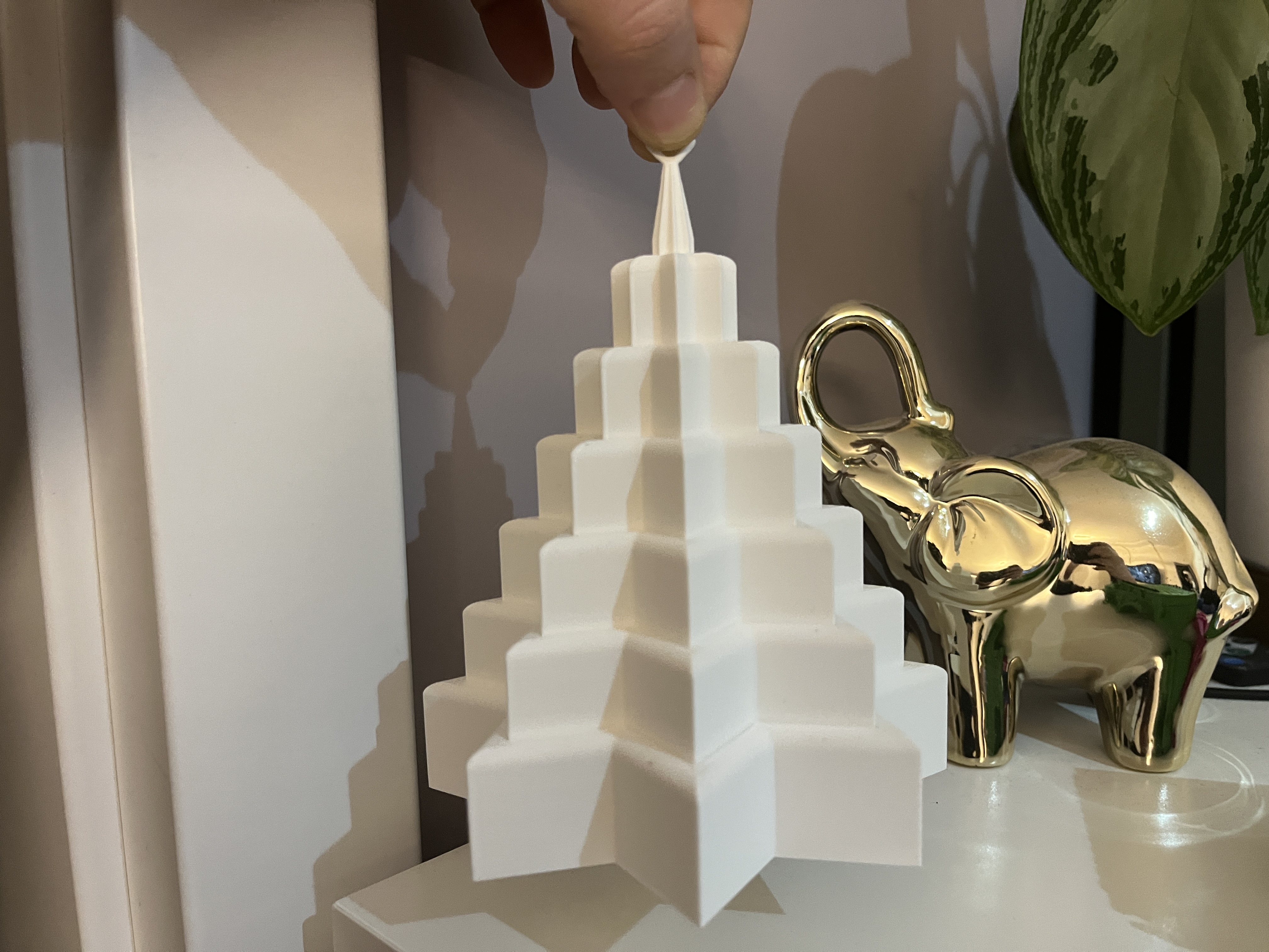 Foldable 3D Star – transforms into a Christmas Tree when opened