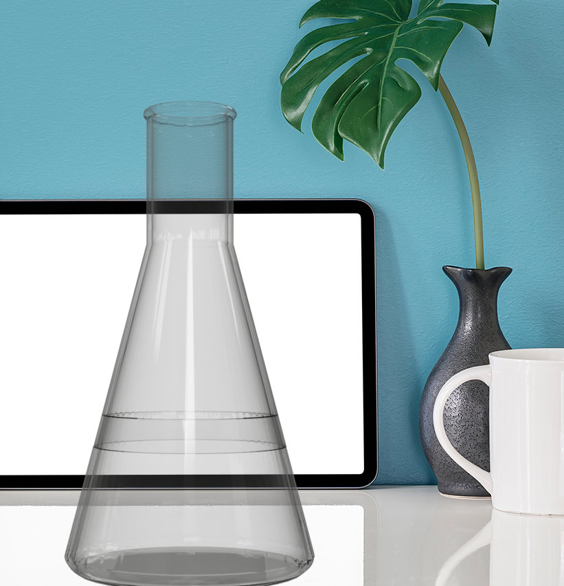 Large Erlenmeyer Flask by Julie Bowen Download free STL model