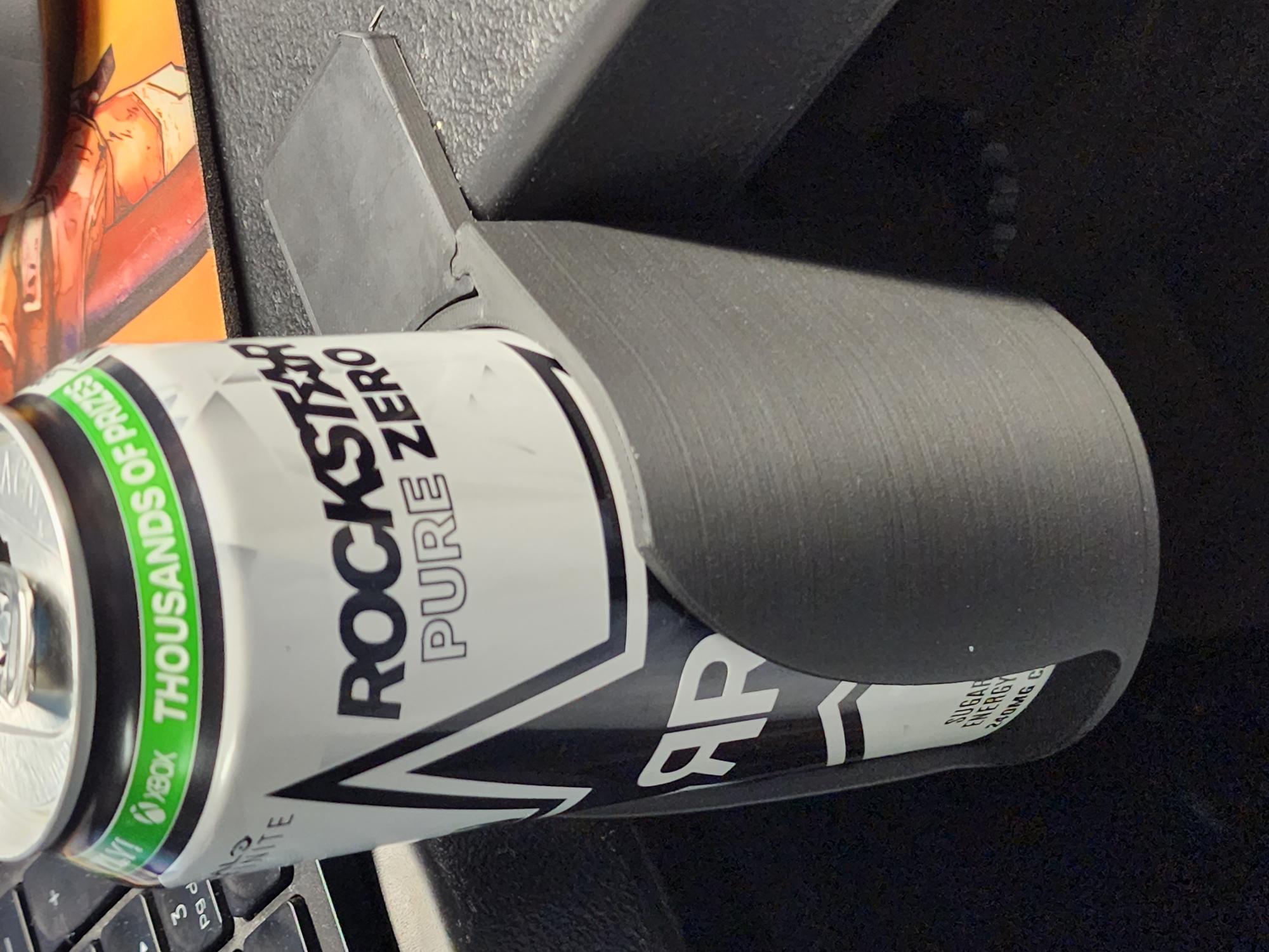 Laptop saver for the canned beverage drinkers